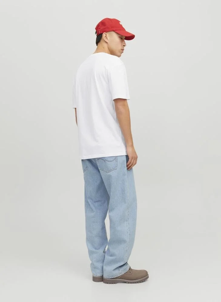 JACK & JONES Graphic Crew Neck T-Shirt