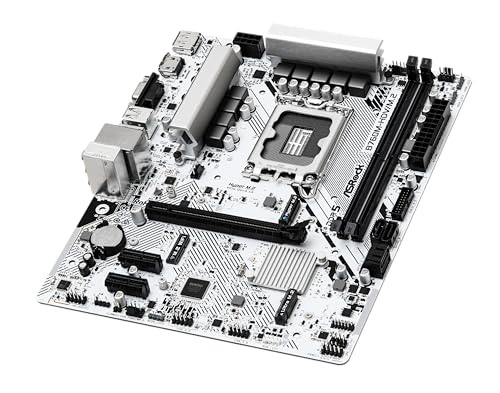 ASRock Motherboard B760M-HDV/M.2 Intel 12th and 13th Generation CPU (LGA1700) Compatible B760 Chipset DDR5 Micro ATX Motherboard - Image 4