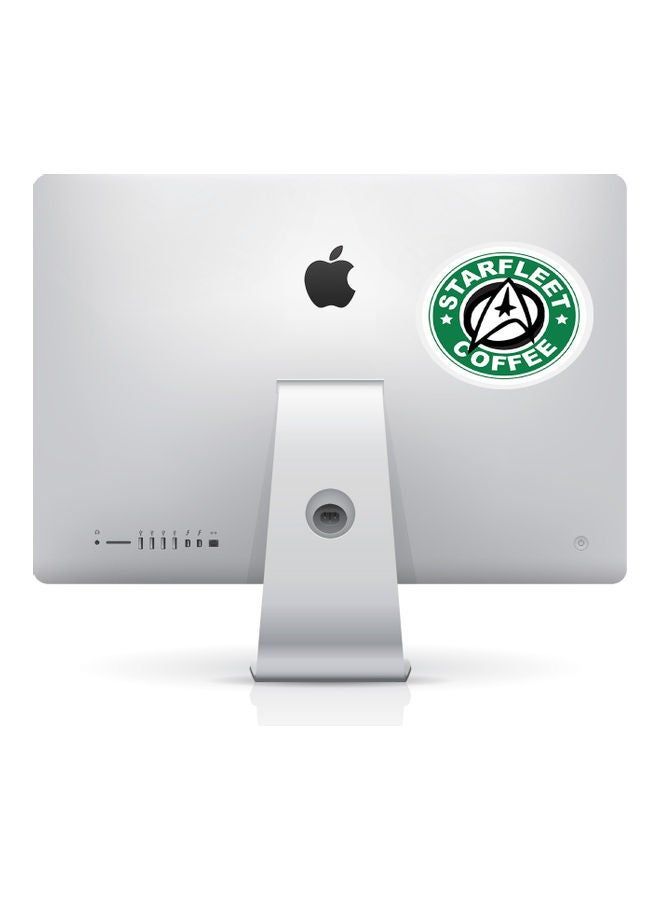RKN Spoof Starbucks Starfleet Spoof Vinyl Stickers For Pc Or Computer - Image 1