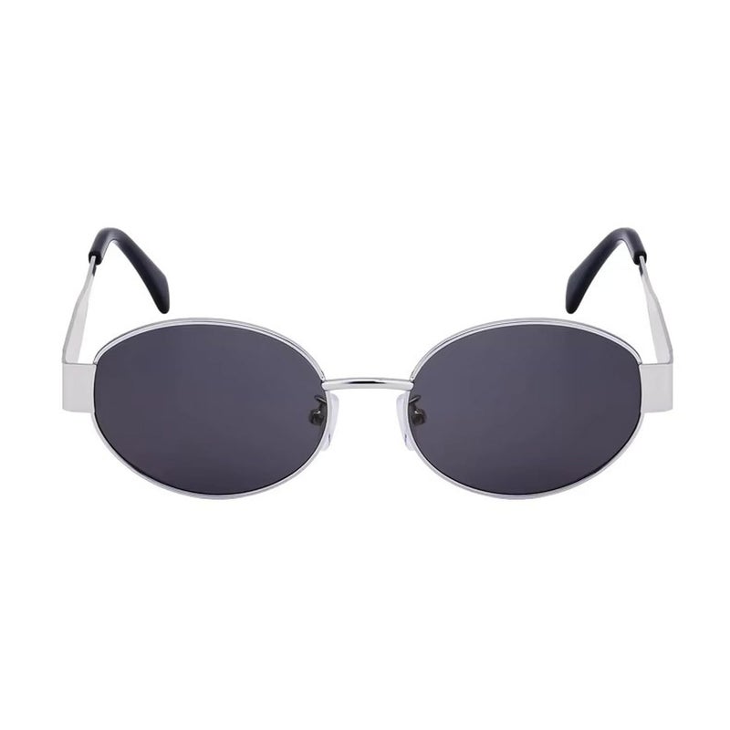 Dervin Fashionable Retro Oval Sunglasses for Women & Men | Trendy, Stylish & Classic 90s-Inspired Design | UV400 Protection & Durable Metal Frame - Image 3