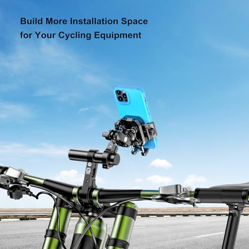 BRCOVAN Aluminum Alloy Handlebar Extender Extensions with 4'' Long Cross Bar, Fit Handlebars 0.875'' / 1'' / 1.125'' / 1.26'' in Diameter, for Bike Bicycle Motorcycle Scooter ATV - Image 3