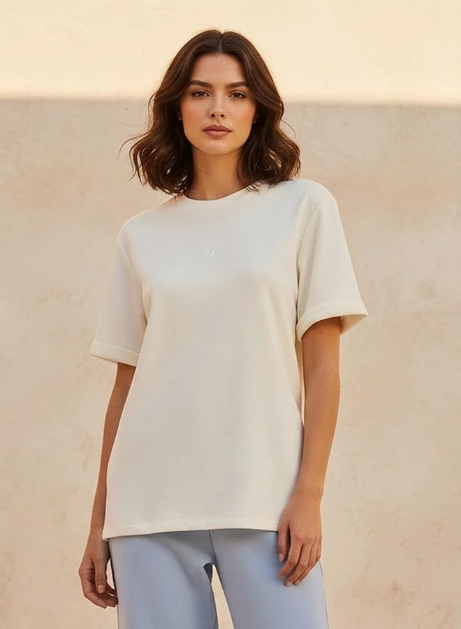 Kappa Kappa 2 Way Stretch Printed T-shirt