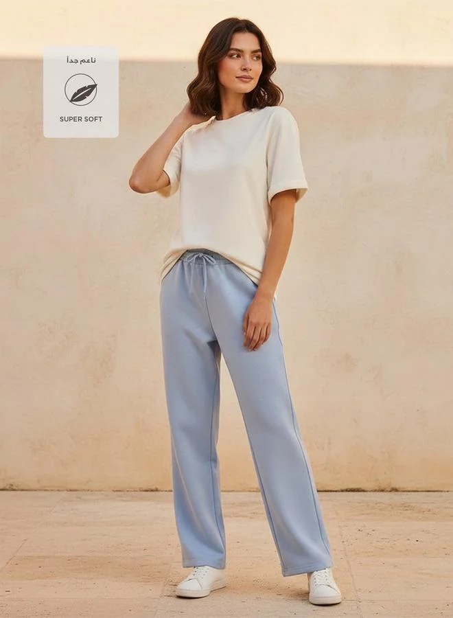 Kappa Beige Kappa 2 Way Stretch Printed T-shirt for Women | Best Price UAE