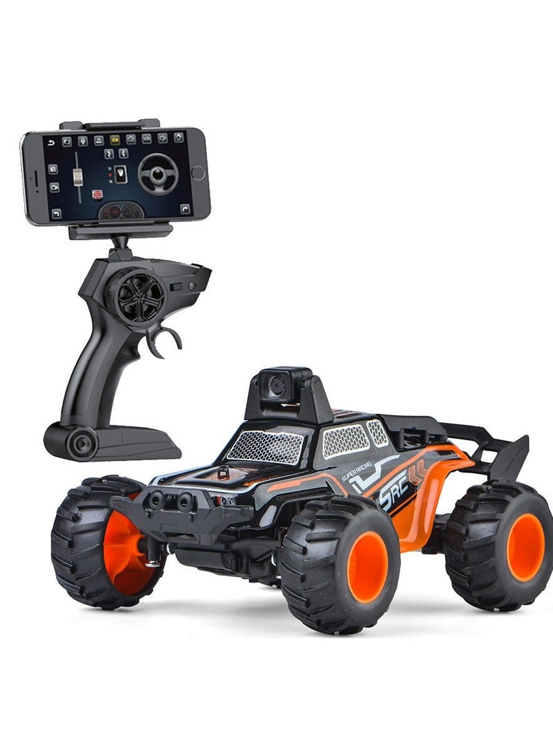 RC سيارة 2.4G مع كاميرا WIFI FPV HD SUV 1:32 صغيرة على الطرق الوعرة عالية السرعة التحكم عن بعد تسلق سيارة ألعاب الأطفال - Image 1