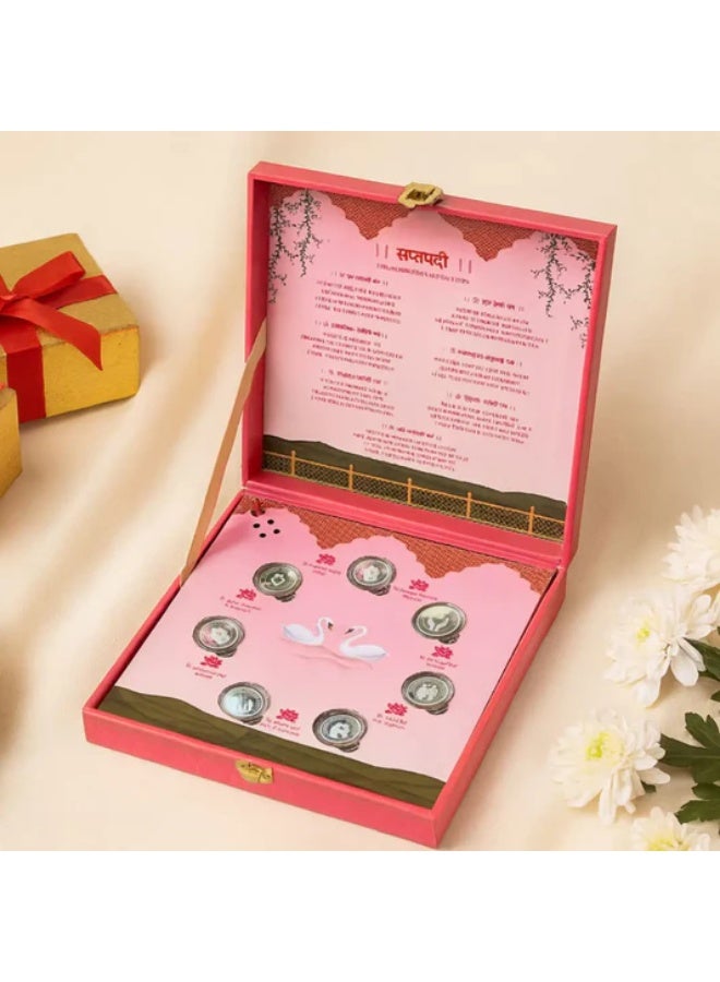 خشبو جويلز 21 جرام من 999 سيفر SHUBH VIVAH SHAGUN صندوق العملات الموسيقية - Image 2