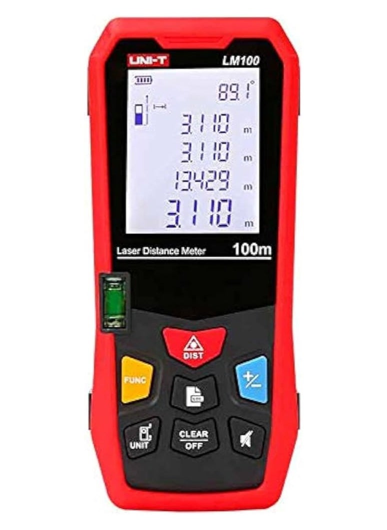 يوني تي - LM50A مقياس الليزر 100 متر مقياس المسافة بالليزر - Image 1