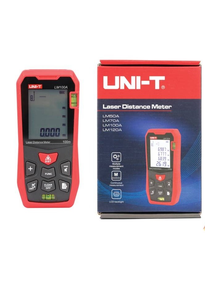 يوني تي - LM50A مقياس الليزر 100 متر مقياس المسافة بالليزر - Image 1