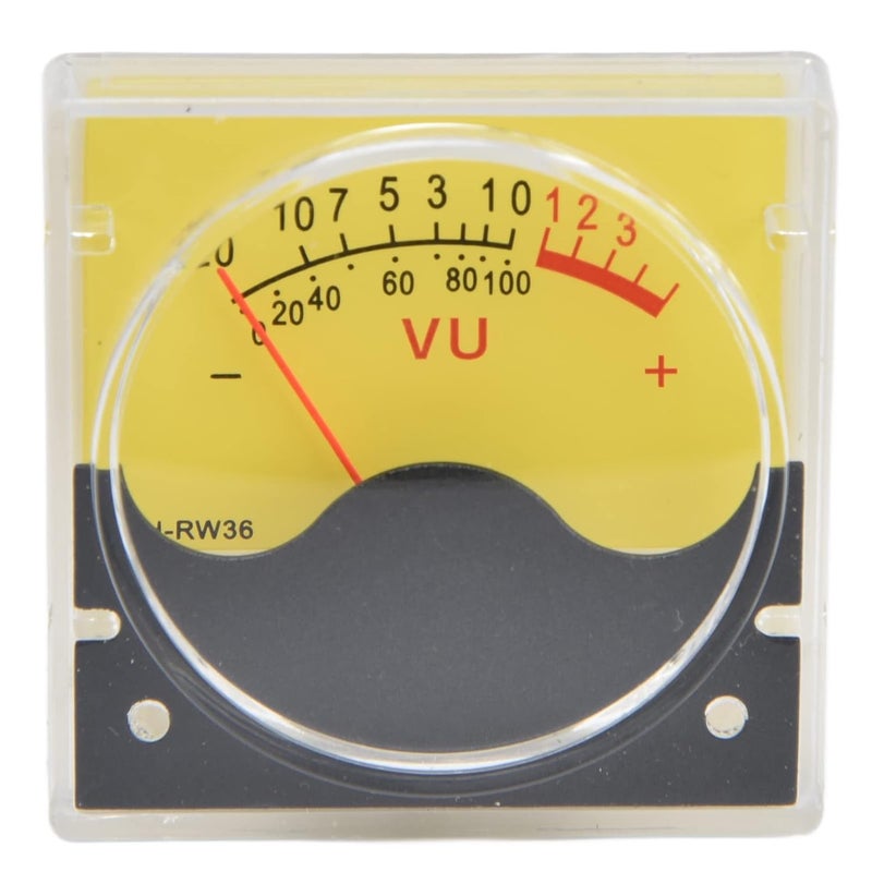 مؤشر VU من نوع TS R36W، رأس مؤشر VU، 500 ميكروأمبير للاستخدام في الأعمال اليدوية، استوديو التسجيل، الصوت المنزلي والسيارات، وPMMA - Image 2