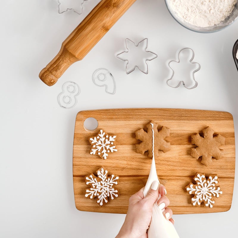 15 Pieces Stainless Steel Number Cookie Cutters Baking Molds DIY Pastry Tools - Image 4