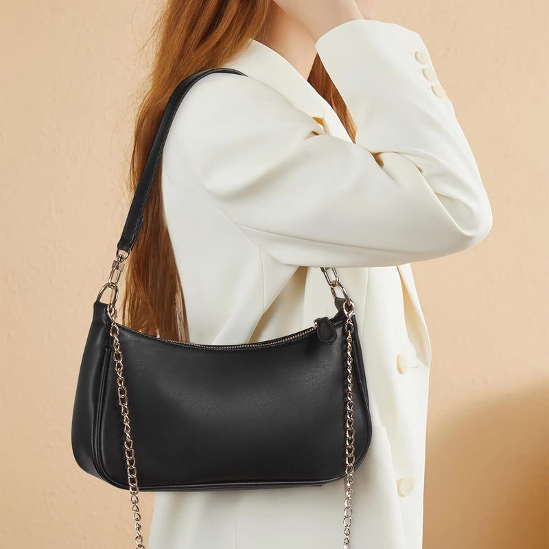 Women's Vintage Chain Shoulder Bag - Image 1