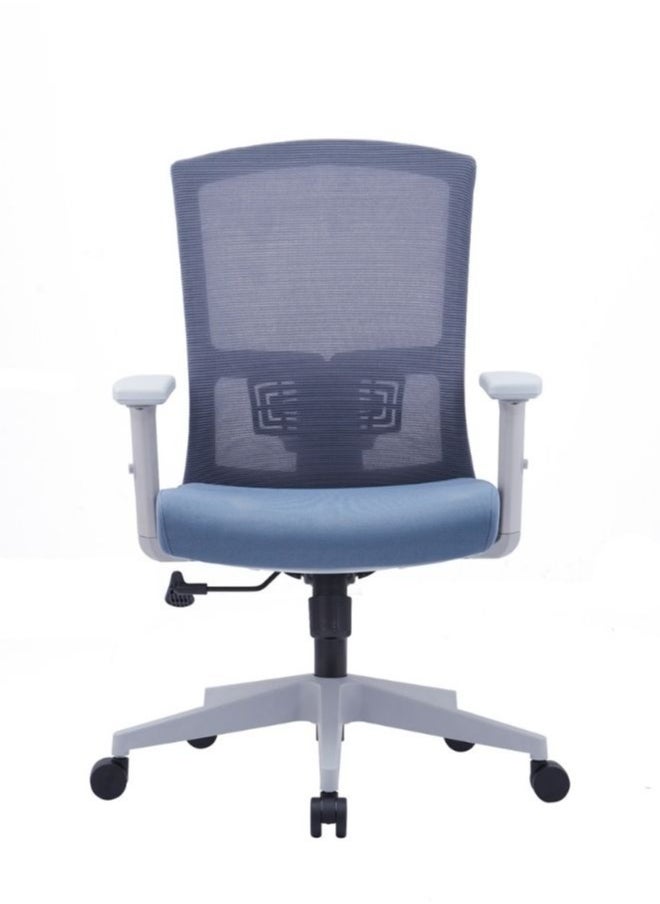 Generic - Grey Medium Back Mesh Office Chair for Executives & Managers – Ergonomic Design - Image 1