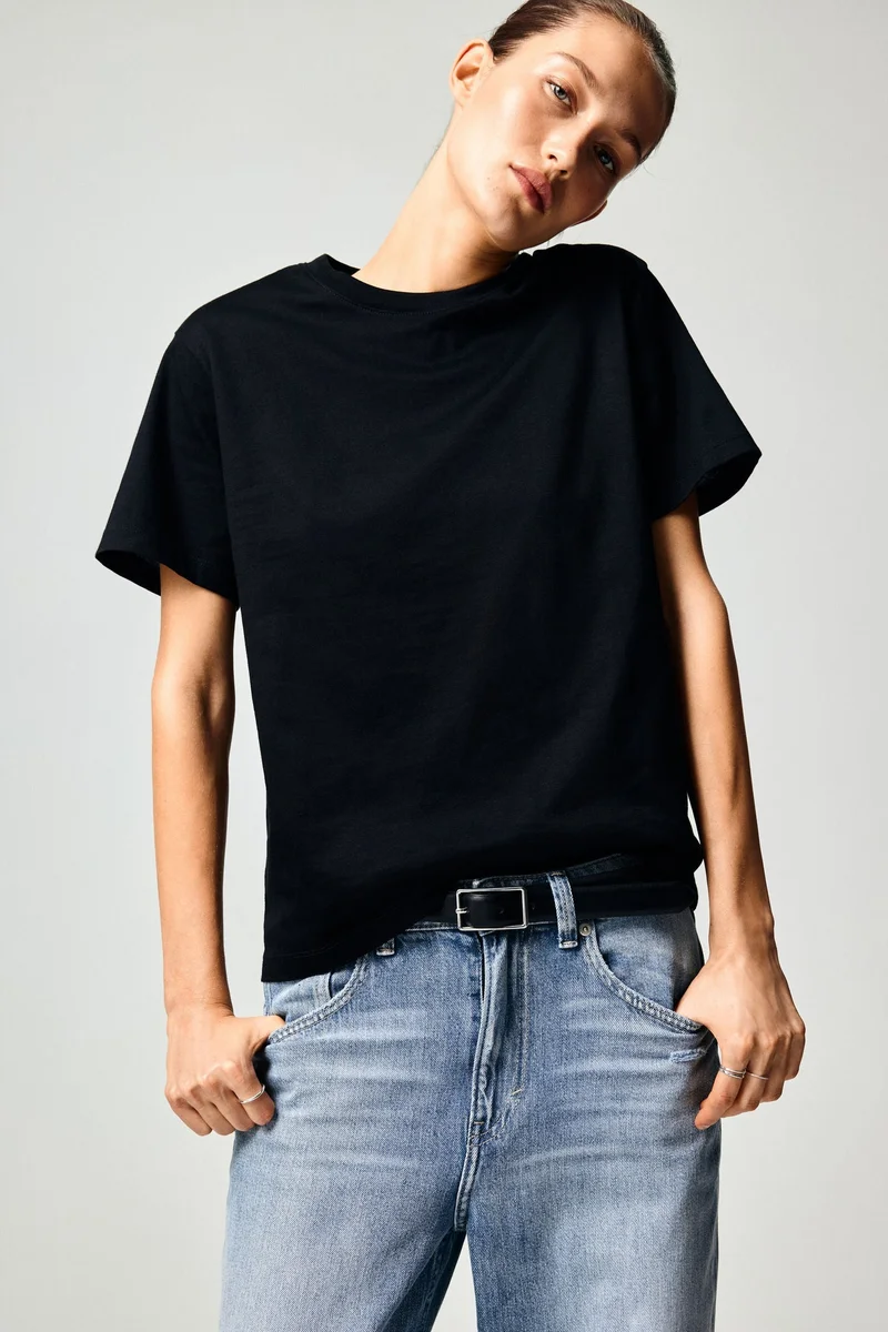 H&M  Cotton T-shirt for Women | Best Price UAE