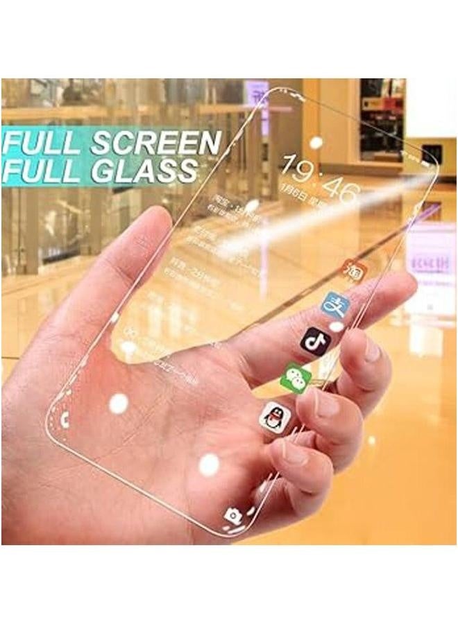 2 Pack Tempered Glass Compatible with Realme GT3 5G Screen Protector,Full screen coverage Protector Film 【9H Hardness】 【HD】 【Scratch Resistant】 - Image 3
