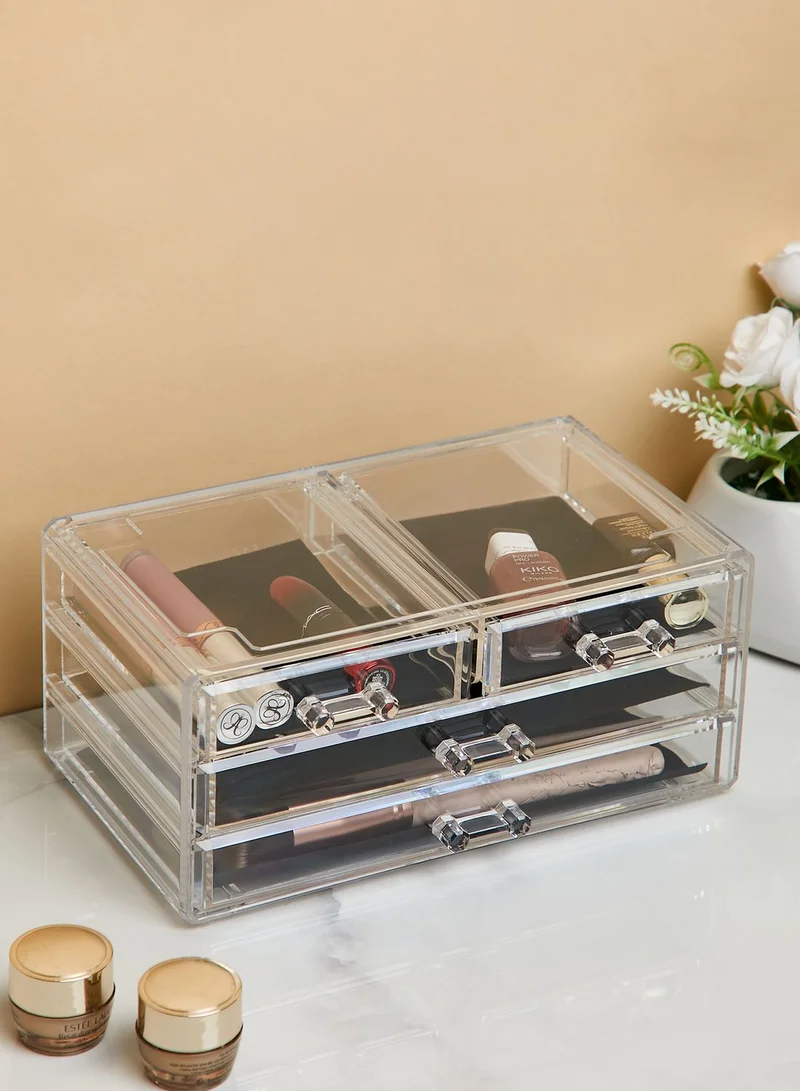 Back to school kit Acrylic Stationery Storage Holder With Drawers