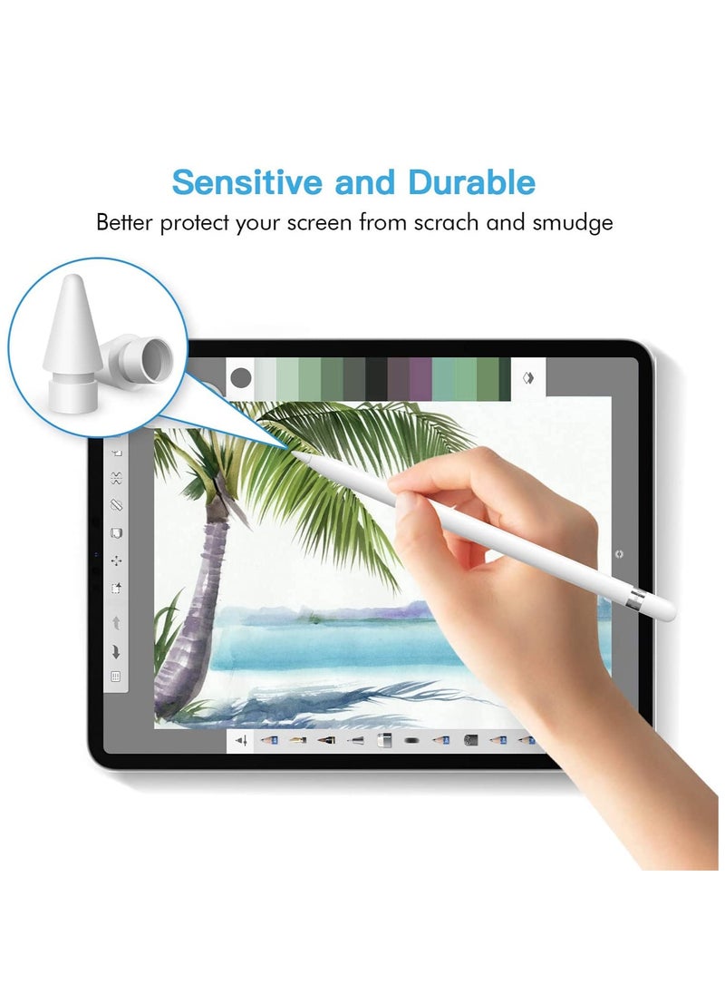 KASTWAVE - Replacement Tips for Apple Pencil, High Sensitivity for Apple Pencil pencil Nibs Compatible for Apple Pencil 1st & 2nd (4 Pack) - Image 1