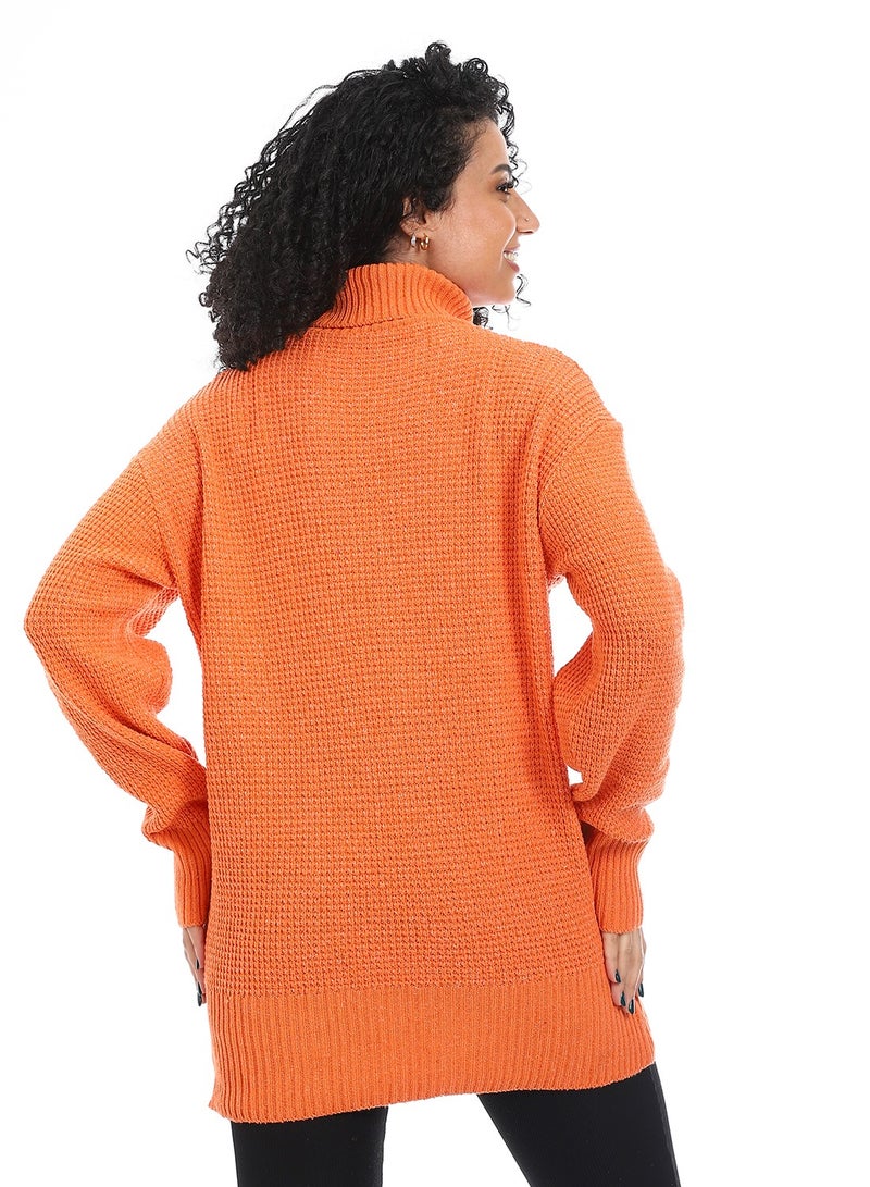 سيزار بلوفر صوف حريمي ب رقبة عالية - Image 5