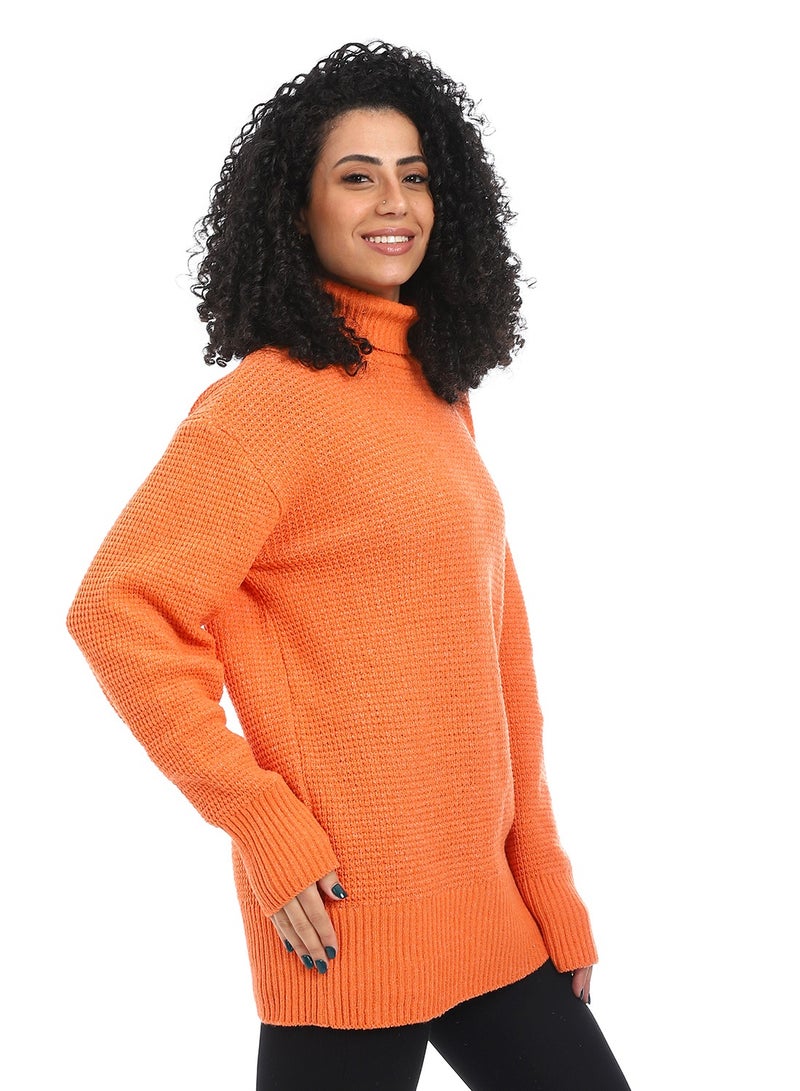 سيزار بلوفر صوف حريمي ب رقبة عالية - Image 4