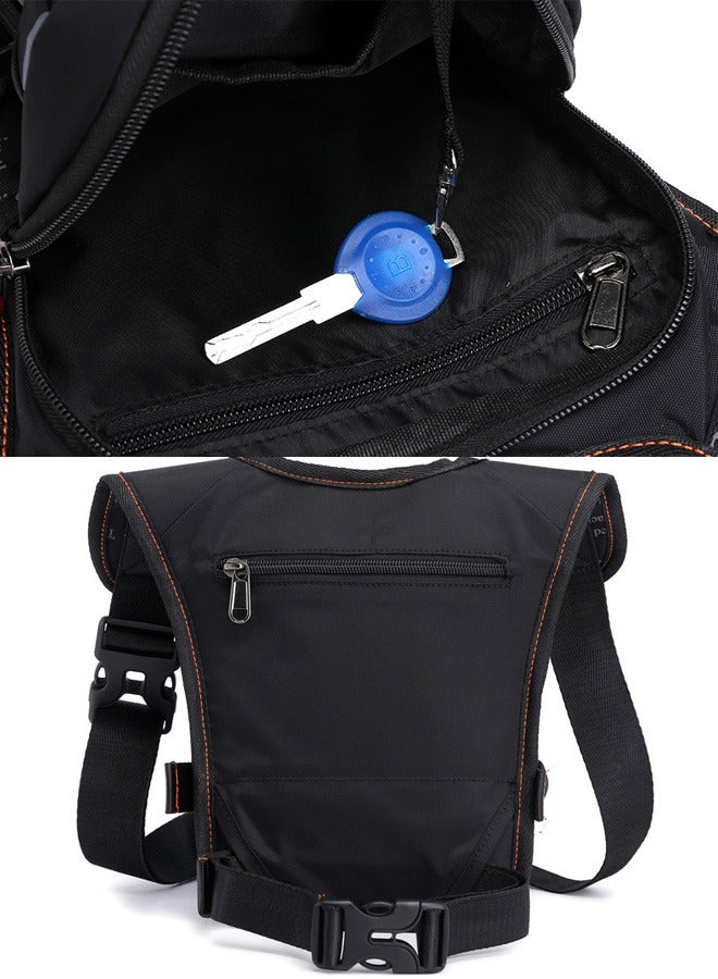 DUNISO Multifunction Drop Leg Bag For Men and Women Panel Utility Waist Bag Shoulder Bag Crossbody Bag For Cycling Hiking Travelling Pouch Pack Waistpack For Outdoor Sports - Image 5