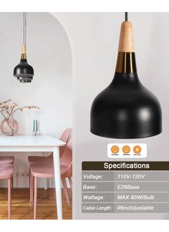 Reelyo 3PCS 1 Heads Modern LED Pendant Lights Nordic Aluminum Retro Loft Home Living Room Hanging Lamps Bedroom Luminaria Lighting Fixture  - Image 4