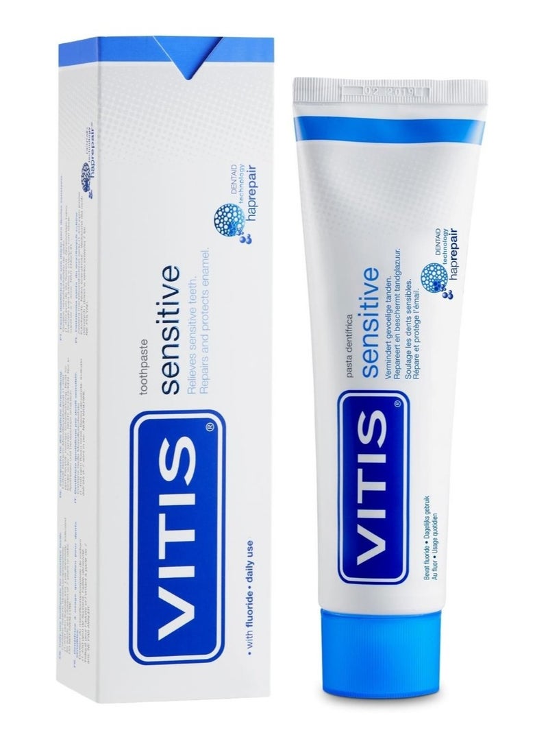 Vitis Sensitive Toothpaste Helps reduce tooth sensitivity 100 ml