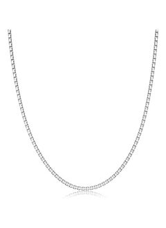 Generic 925 Sterling Silver Clasp 2mm Silver  - Image 1