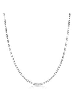 Generic 925 Sterling Silver Clasp 2mm Silver  - Image 2