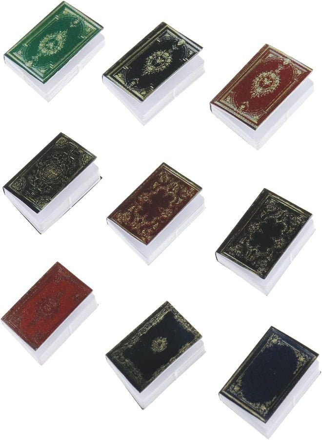 DROPOSALE 18 Pcs Miniatures Dollhouse Books Assorted Mini Decoration Accessories Doll Toy Supplies Christmas Pretend Play Makeup Use Game Play Baby Girls Baby Multi Color - Image 1