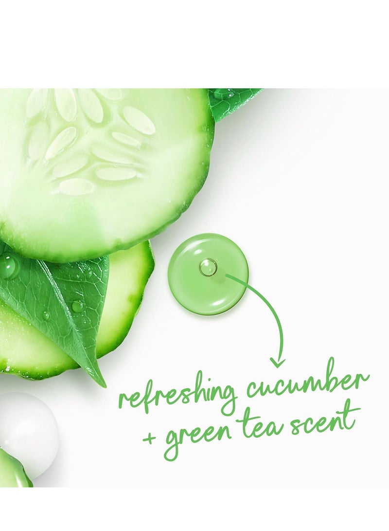 Dove Dove Body Wash with Pump 3 Count Refresh Cucumber and Green Tea for 24hr Lotion-Soft Skin Moisturizing Skin Cleanser with No Sulfates No Parabens - Image 4