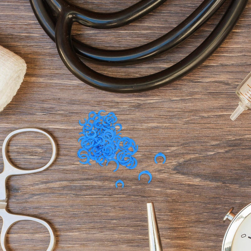 Blue 320pcs Quick Connect Locking Pipe Fittings Clips for Water Filtration System Tubing Hose Barb Connectors - Image 4