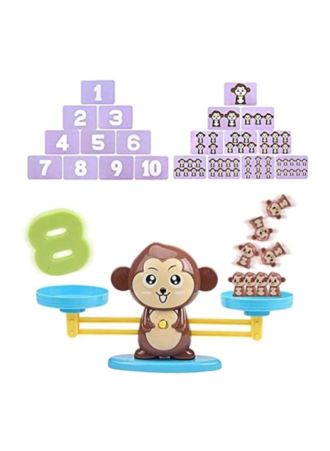 Monkey Number Balance Educational Counting Tool , Educational Parent-Child Desktop Early Education Ggames  - Image 1