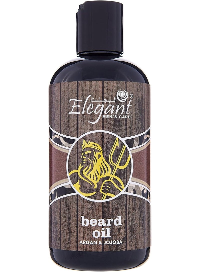 Elegant Beard Oil With Argan And Jojoba 250 ml - Image 1