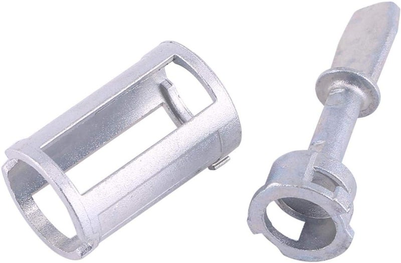 klarako Door Lock Repair, Lock Cylinder Repair Front Left and Right with Cylinder Repair Kit for Bora Limouisine/Kombi for IV 4 Type 1J1 MK4 1997-2005 - Image 5