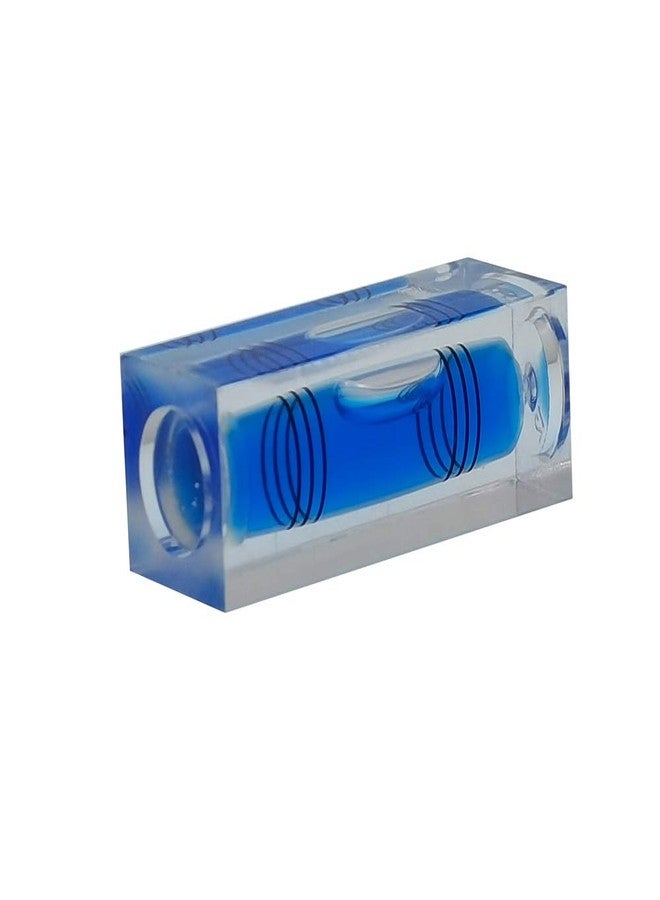 Slaige XMLEI high precision mini leveling bubble mini leveling bubble three line flat bead leveler level ruler household level instrument (blue) - Image 3