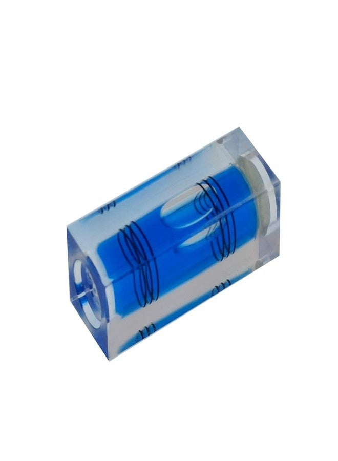 Slaige XMLEI high precision mini leveling bubble mini leveling bubble three line flat bead leveler level ruler household level instrument (blue) - Image 2