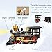 SNACKTANT Train Set for Kids  Electric Remote Control Train Track Around Christmas Tree Steam Locomotive Engine Train Railway Kits wSmoke Light  Sounds Christmas Toys Gifts for 3 4 5 6 7 8 Year Old Kids - Image 4