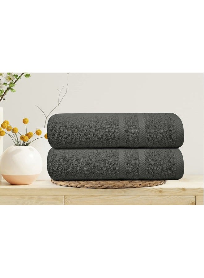Looperry LOOP TERRY Bath Towel Set - 100% Cotton 6 Pack 24 x 46 Quick Dry Towels. Lightweight & Absorbent, 500 GSM Soft Towels use for Bath, Pool, Spa, Gym, Guest Bathroom, Ideal for Daily Drying - Image 5