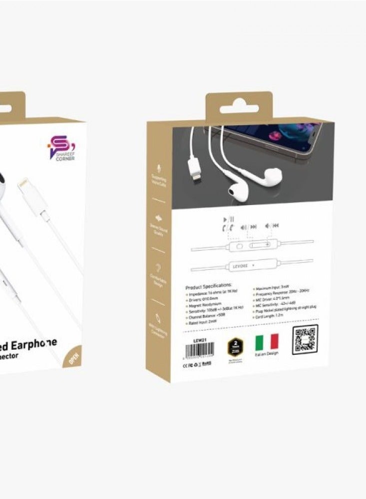 LEVORE Original iPhone headphone cable with Lightning input - Image 2