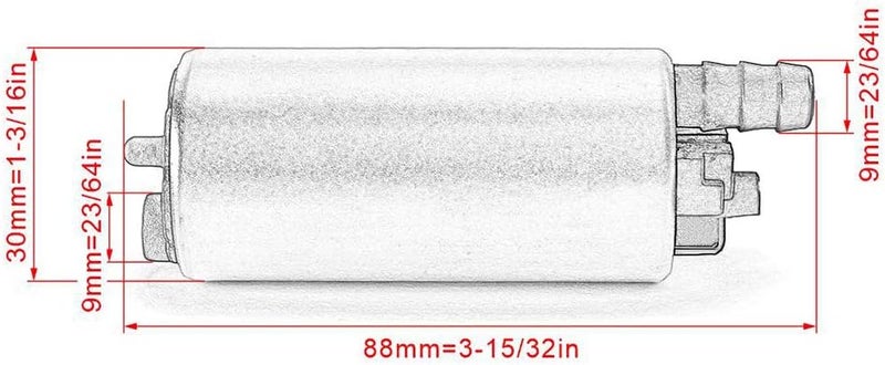 Wivplex Motorcycle Electric Fuel Pump Assembly - Image 2