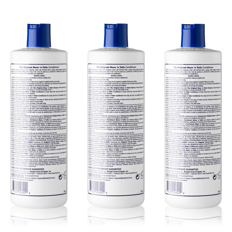 Mane 'n Tail Original Formula For Thicker Fuller Hair 16 oz (3 Pack Conditioner) - Image 2