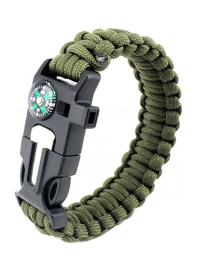 Generic - 3-Piece Camping Flint Compass Bracelet - Image 1