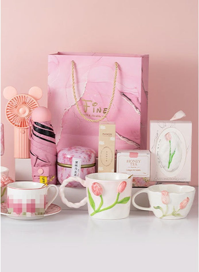 Neox 10 Pcs Purple Gift Bags,Portable Party Bags with Handles, Birthday Gift Bags for Women Girls Bridesmaid Birthday Valentines Wedding Party Ramadan - Image 4