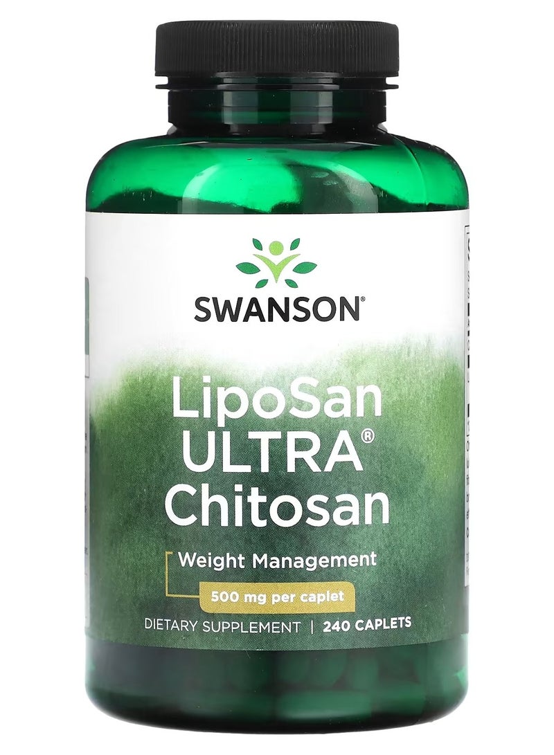 Swanson, LipoSan Ultra Chitosan, 240 Caplets