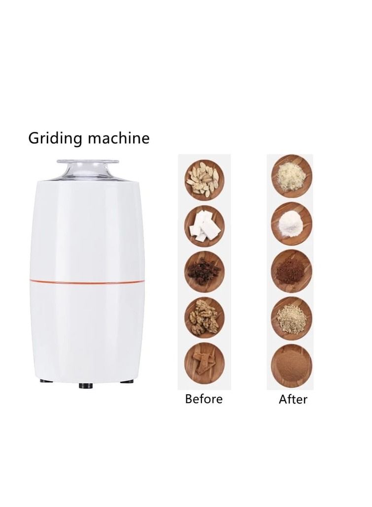 Electric Coffee Grinder machine Cafe Grass Nuts Herbs Grains Pepper Spice Flour Mill Beans Grinder Machine  - Image 2