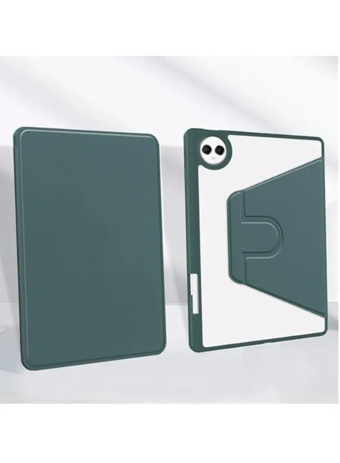 general Suitable for Huawei MatePad Pro 12.2 2024 tablet computer protective case, rotating acrylic all-inclusive ultra-thin back shell protective leather case - Image 4