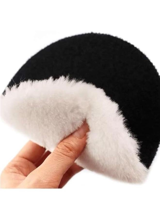Generic - 6 Pcs 6 Inch Wool Polishing Buffing Pad Polishing Buffing Wheel for Drill Buffer Attachment with M14 Drill Adapter - Image 1