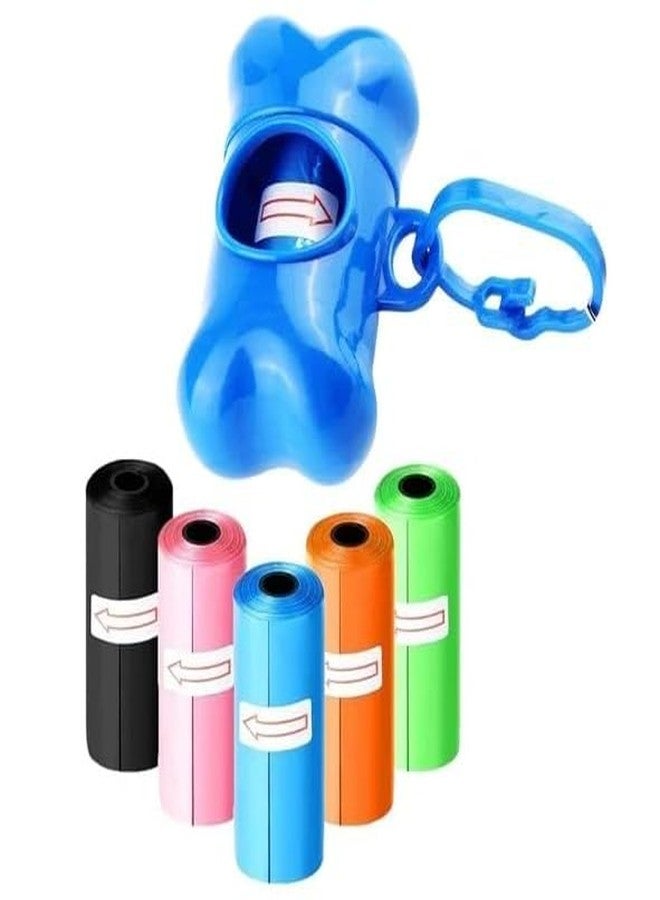 Gojira Pet Dog Cat Poop Bag Dispenser with 6 Rolls of Scented Poop Bags (Color May Vary) - Image 1