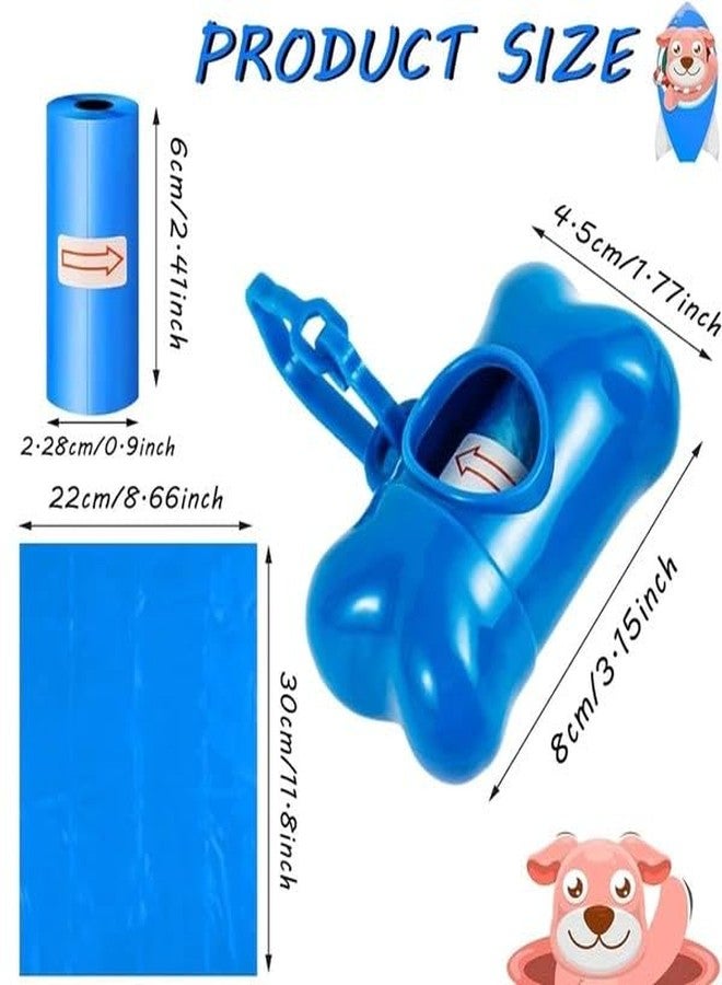 Gojira Pet Dog Cat Poop Bag Dispenser with 6 Rolls of Scented Poop Bags (Color May Vary) - Image 3