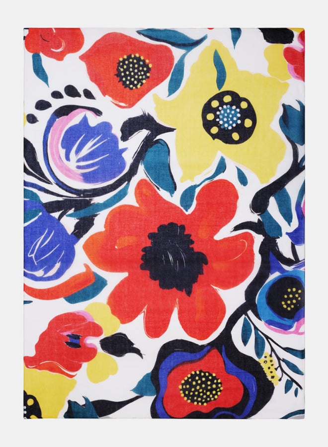 DESIGUAL Arty floral scarf  - Image 1