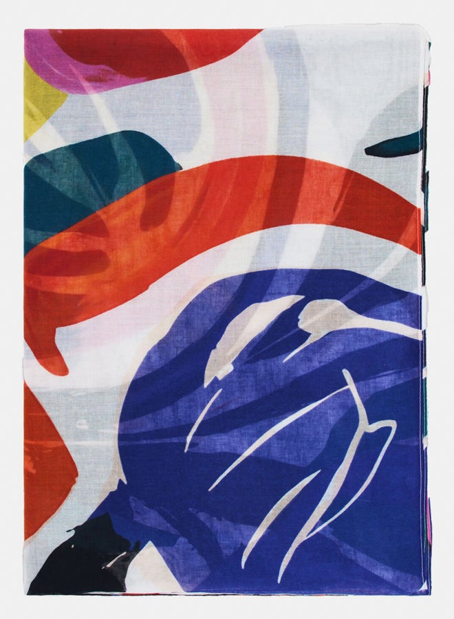 DESIGUAL Arty floral scarf  - Image 4