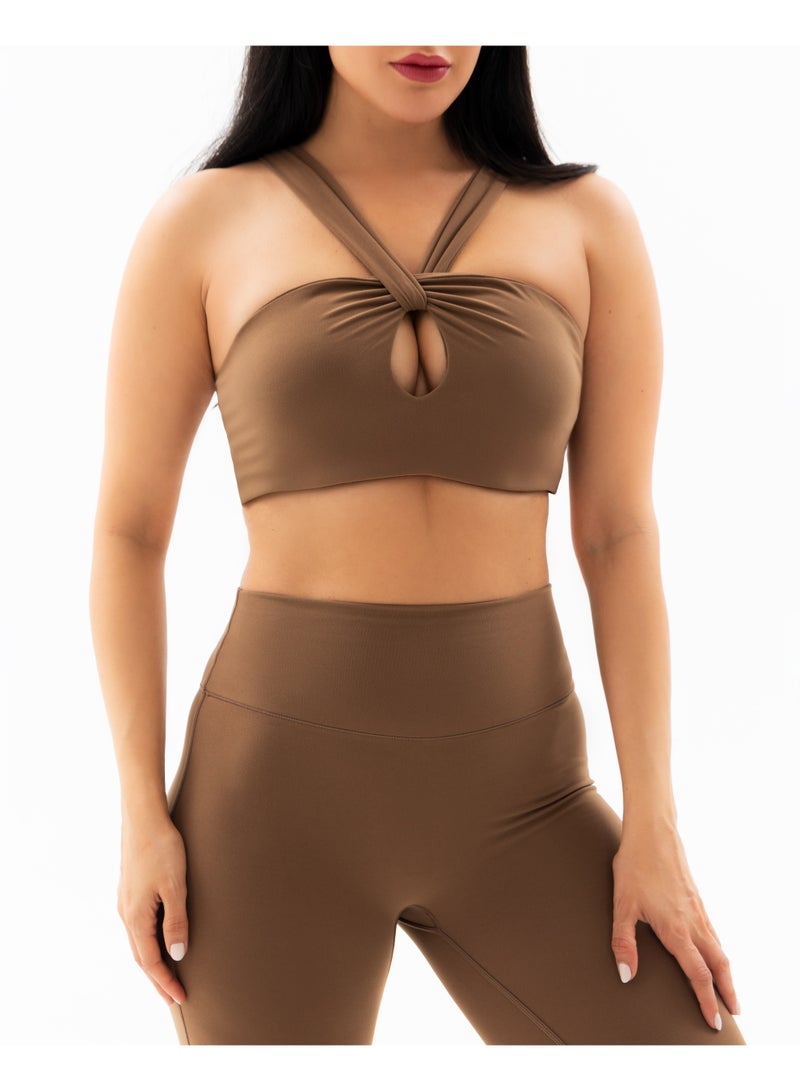 ADATTO Women Sportswear Caramel Co-ord set  - Image 3